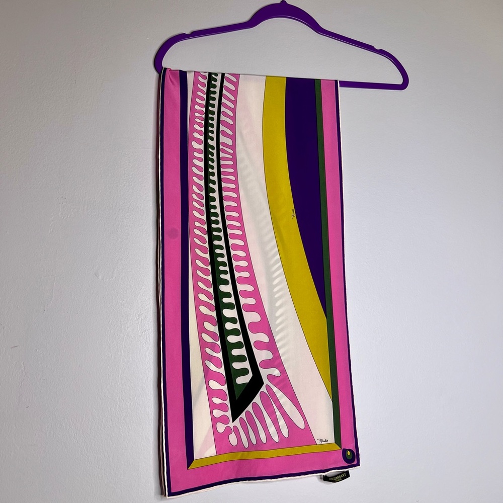 Pucci silk scarf